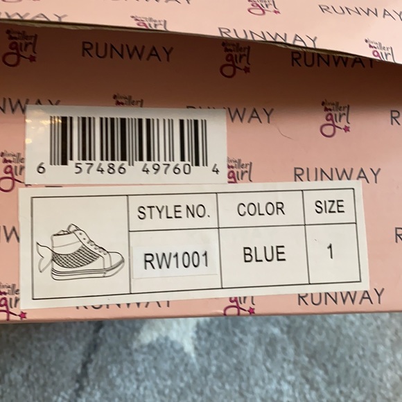 Mermaid high tops for girls brand new never worn. - Picture 7 of 7